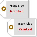 Double Sided Horizontal Warehouse Tag