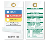 Self Laminating RTK Color Bar Tag