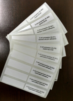 Thermal Transfer Label Sample