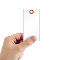 Tyvek Shipping Tag White