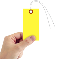 Tyvek Shipping Tag Yellow