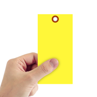Tyvek Shipping Tag Yellow