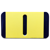 Vertical Mounting  Character Black on Yellow "I"