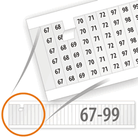 Electrical Labels  67 99