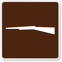 Firearms Symbol - Traffic Sign