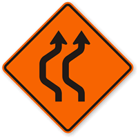 (2 Lanes) Sign