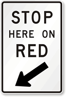 Arrow Traffic Sign