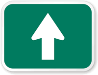 Symbol Route Marker Sign