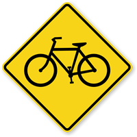 Bicycle Symbol   Traffic Sign