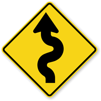 Sharp Turn Sign