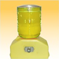 Amber Solar Powered  for Yodock Barrier
