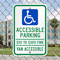 Missouri Van Accessible Parking Signs