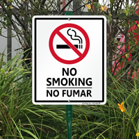 No Smoking / No Fumar Sign