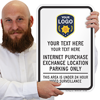 Custom Internet Purchase Exchange Location Sign