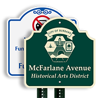 Customized Text Palladio Sign