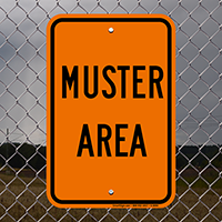 Emergency Assembly Area Sign