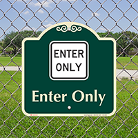 Enter Only Signature Sign