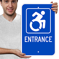 Accessible Entrance Signs