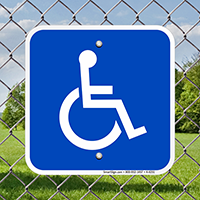 Handicap Symbol Signs