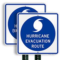Evacuation Route Sign