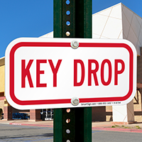 KEY DROP Signs