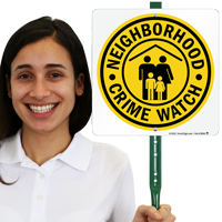 Neighborhood Crime Watch Sign