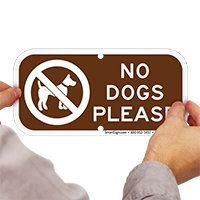 No Dog Sign