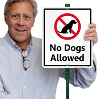 No Dogs Allowed Sign - No Pet Animals