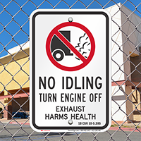 State Idle Signs for Missouri, 10 CSR 10-2.385