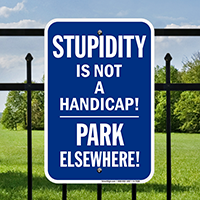 Handicap Parking Signs