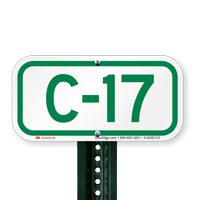 Parking Space Signs C-17