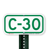 Parking Space Signs C-30
