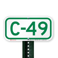 Parking Space Signs C-49