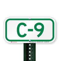 Parking Space Signs C-9