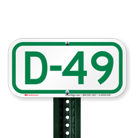 Parking Space Signs D-49
