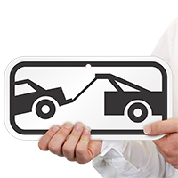 Tow Away Truck Symbol Signs