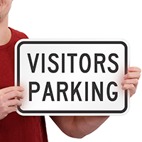VISITORS PARKING Signs