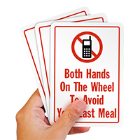 Cell Phone Prohibited Label