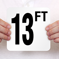 13 Feet Pool Depth Marker