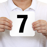 7 Pool Depth Marker