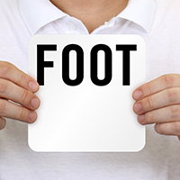 Foot Pool Depth Marker