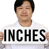 Inches Pool Depth Marker