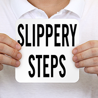 Slippery Steps Pool Marker