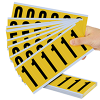 Mylar Numbers Kit - 3" Height Letters