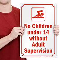 Pool Safety Rules Sign