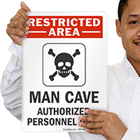 Restricted Area Sign