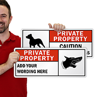 PRIVATE PROPERTY Sign