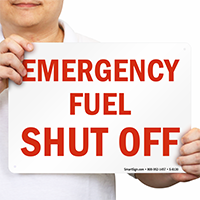 Shut Off Sign