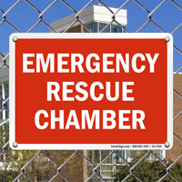 Rescue Chamber Emergency Sign