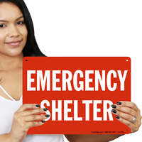Shelter Sign